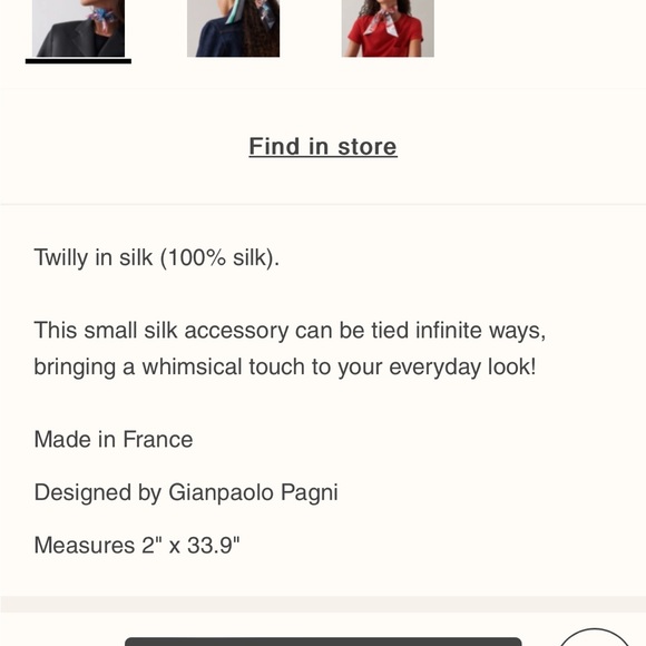 NWT Hermes Grand Theatre Nouveau Twilly - Picture 3 of 12